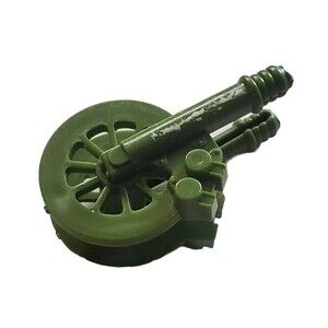 GI Joe ARAH 1985 Silver Mirage Parts Front Fork Green Wheels *Broken See Photos*